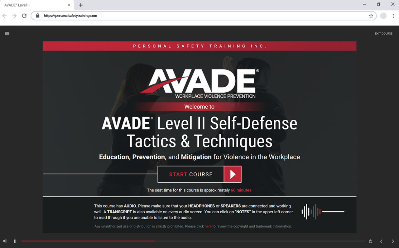 E-Learning Courses - AVADE® Training